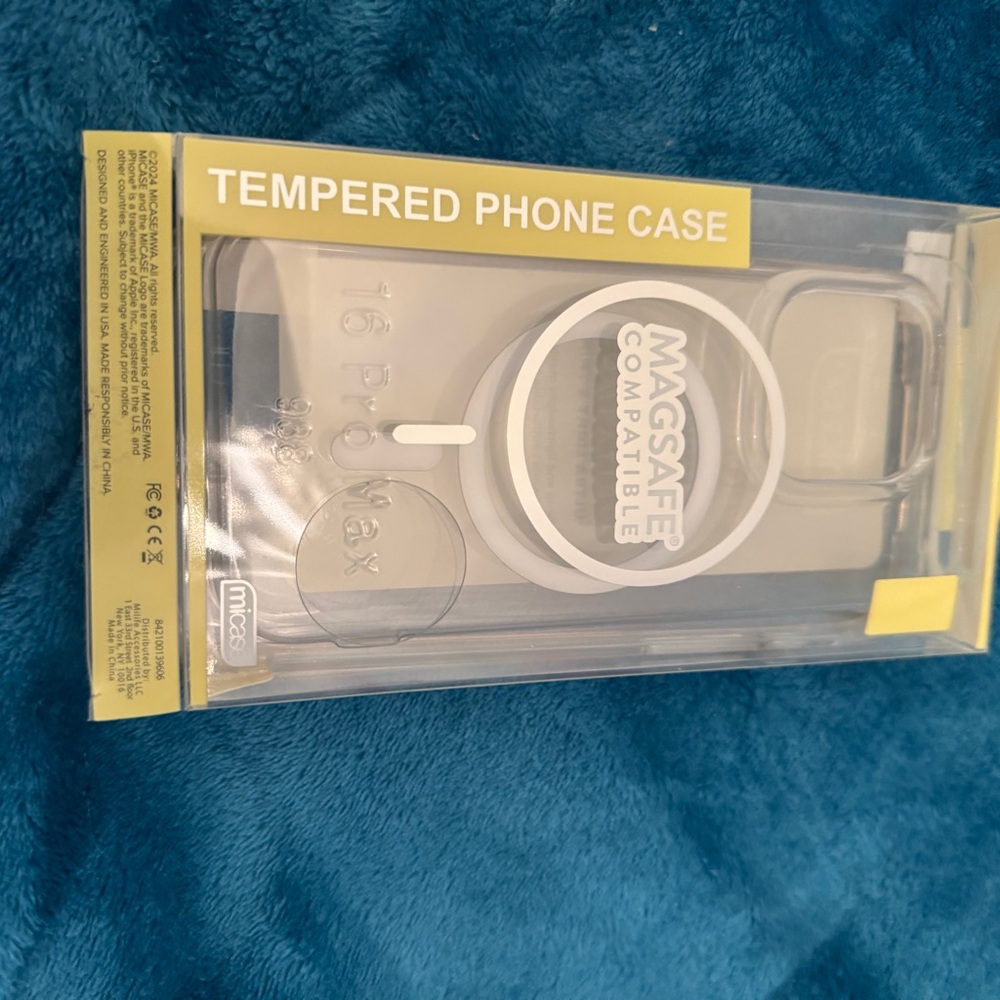 MEC Black Tempered Phone Case for 15 Pro Max